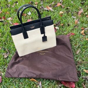 Kate spade bag in cream and black new without tags